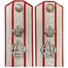 Погоны Штаб-офицеров Гусарских полков Русской Императорской армии, обр. 1894-1917 г.г.